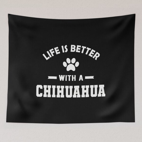 Item preview, Life Is Better With A Chihuahua Paw Print Dog Lover designed and sold by SoyLamderma.