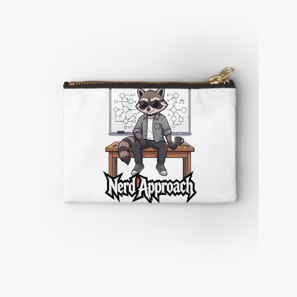 Item preview, Funny Teacher Raccoon – Nerd Approach designed and sold by NerdApproach.