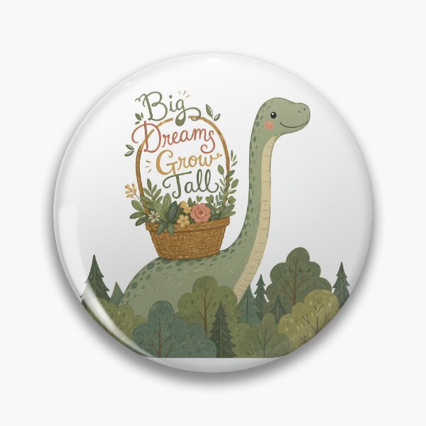 Item preview, Treetop Dreamer - Cute Prehistoric Brachiosaurus Dino designed and sold by bapupa.