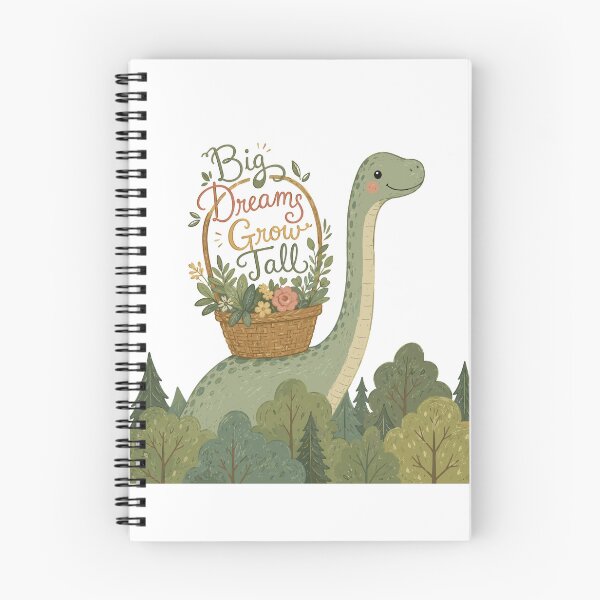 Item preview, Treetop Dreamer - Cute Prehistoric Brachiosaurus Dino designed and sold by bapupa.