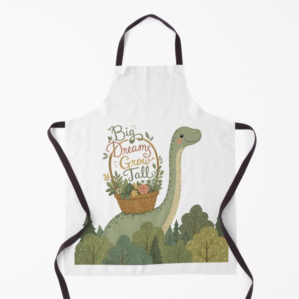 Item preview, Treetop Dreamer - Cute Prehistoric Brachiosaurus Dino designed and sold by bapupa.