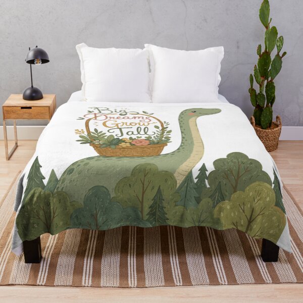 Item preview, Treetop Dreamer - Cute Prehistoric Brachiosaurus Dino designed and sold by bapupa.