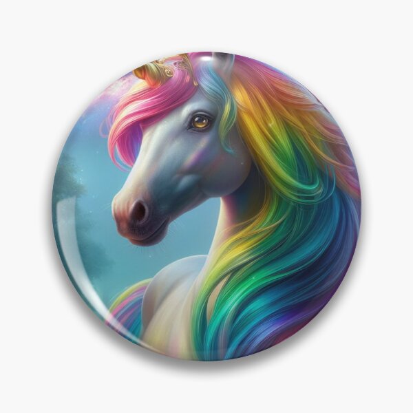 Item preview, Rainbow Unicorn Fantasy Forest Art designed and sold by Aticika75.