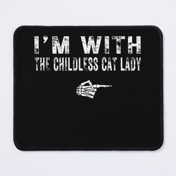 Item preview, I'm With The CHILDLESS CAT LADY Matching Couple Halloween designed and sold by mdmahabubur.