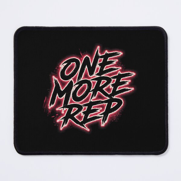 Item preview, One More Rep Gym Motivation Typography designed and sold by Enea Kelo.
