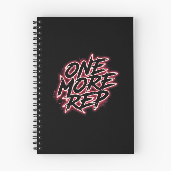 Item preview, One More Rep Gym Motivation Typography designed and sold by Enea Kelo.