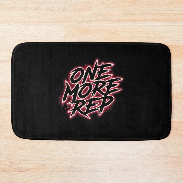 Item preview, One More Rep Gym Motivation Typography designed and sold by Enea Kelo.