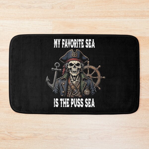 Item preview, My Favorite Sea is The Puss-Sea designed and sold by TheEndDesign.