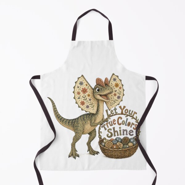Item preview, Frill of Joy - Cute Prehistoric Dilophosaurus Dino designed and sold by bapupa.