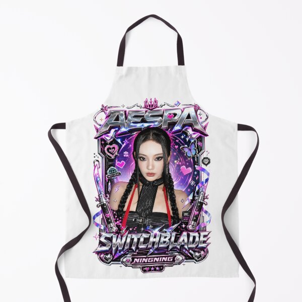 Item preview, Silver Knife Ningning aespa Switchblade Era Concept Fanmade Art designed and sold by Valereekmerch.