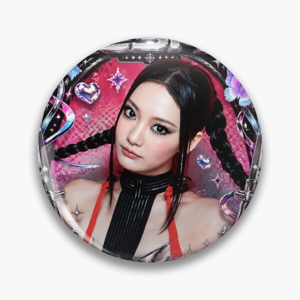 Item preview, Holographic Frame Ningning aespa Switchblade Track Artwork Print designed and sold by Valereekmerch.