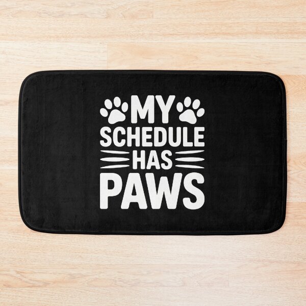 Item preview, My Schedule Has Paws Pet Lover Gift designed and sold by SoyLamderma.