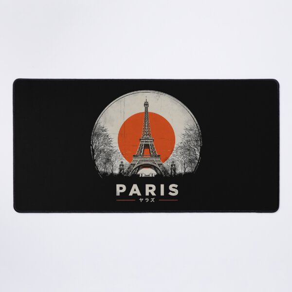 Item preview, Paris Eiffel Tower Japanese Red Sun Artwork designed and sold by Enea Kelo.