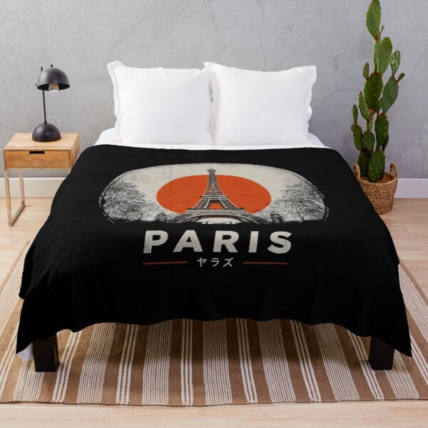 Item preview, Paris Eiffel Tower Japanese Red Sun Artwork designed and sold by Enea Kelo.