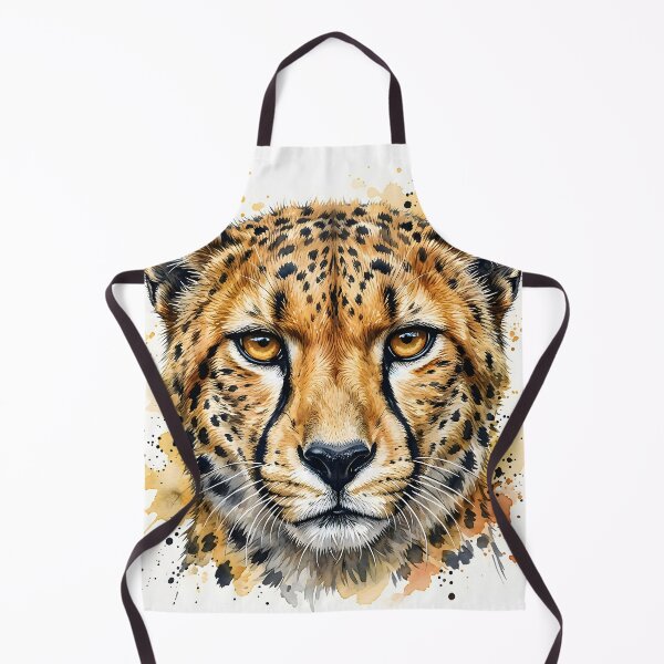 Item preview, Majestic Cheetah Watercolor Painting designed and sold by RawNaturePrints.