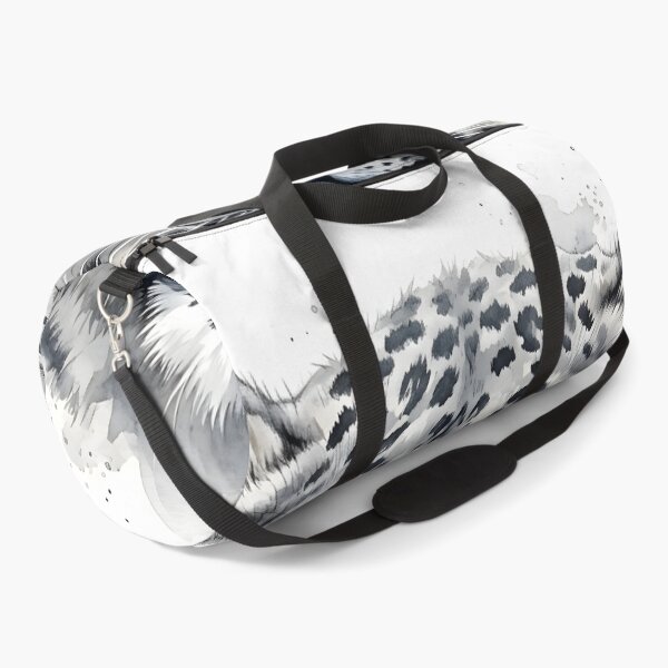 Item preview, Snow Leopard Watercolor Painting designed and sold by RawNaturePrints.