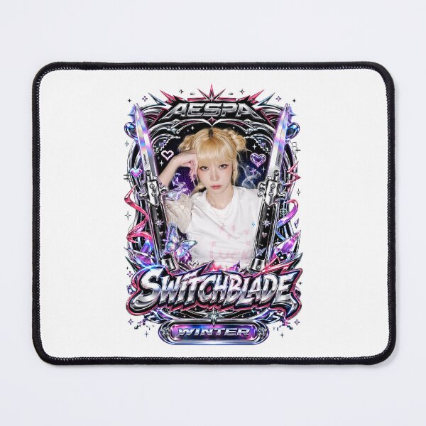 Item preview, aespa Winter Switchblade Song Track Graphic Fan Art designed and sold by Valereekmerch.