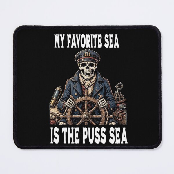 Item preview, My Favorite Sea is The Puss-Sea designed and sold by TheEndDesign.