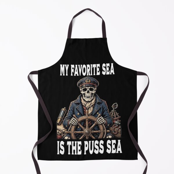 Item preview, My Favorite Sea is The Puss-Sea designed and sold by TheEndDesign.