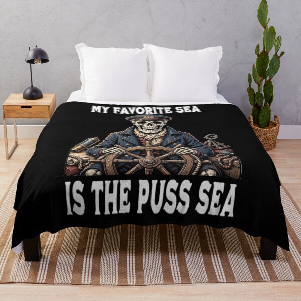 Item preview, My Favorite Sea is The Puss-Sea designed and sold by TheEndDesign.