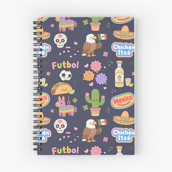 Item preview, Mexico Cute Collage Pastel Seamless Pattern designed and sold by HowToCanadian.