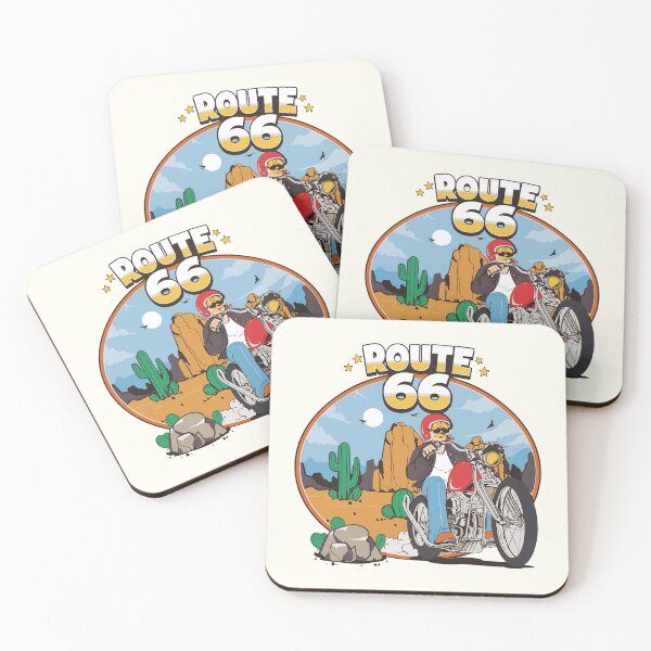 Item preview, Route 66 Motorcycle Desert Biker Road Trip designed and sold by Oniyasha.