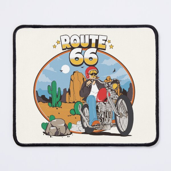 Item preview, Route 66 Motorcycle Desert Biker Road Trip designed and sold by Oniyasha.