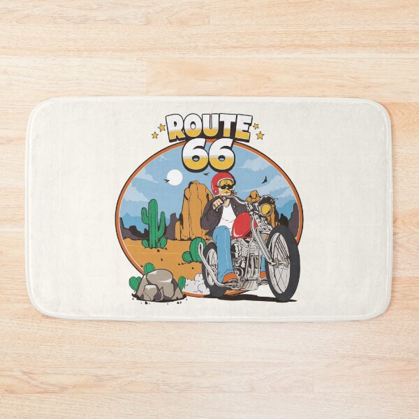 Item preview, Route 66 Motorcycle Desert Biker Road Trip designed and sold by Oniyasha.