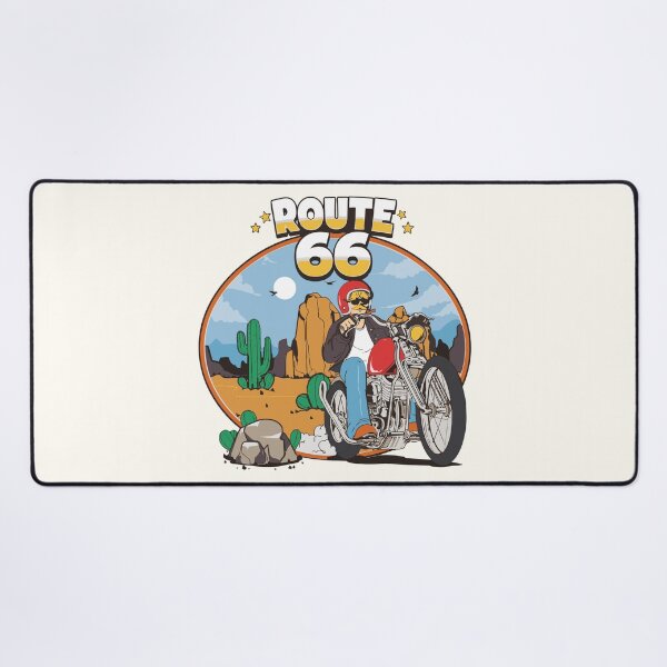 Item preview, Route 66 Motorcycle Desert Biker Road Trip designed and sold by Oniyasha.