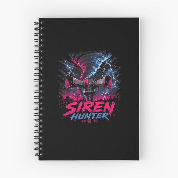Item preview, Siren Hunter Tornado Chaser Bold Synthwave designed and sold by DaisyGooglies.