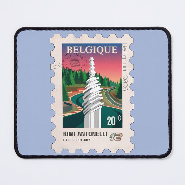 Item preview, F1 BELGIUM GP SPA-FRANCORCHAMPS 2026 Stamp - Winner Kimi designed and sold by Pink Polar F1.