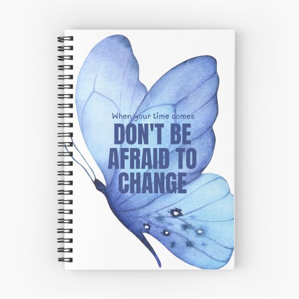 Item preview, When Your Time Comes Don't Be Afraid To Change Aesthetic Butterfly designed and sold by TD-series.