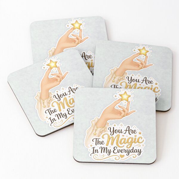 Item preview, You Are The Magic In My Everyday Sparkling Star Sticker designed and sold by Aliplus+.