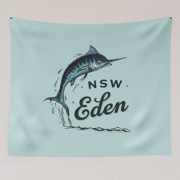 Item preview, Blue Marlin Eden NSW designed and sold by Corinne Alexa Jackson.