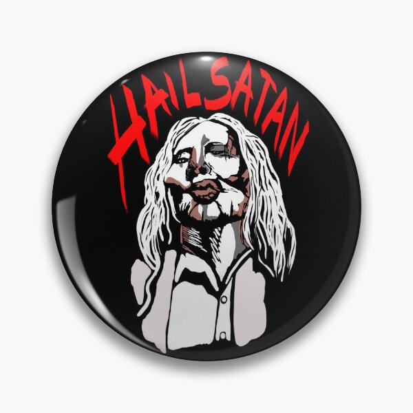 Item preview, Longlegs Nicolas Cage Hail Satan Horror designed and sold by Jamie Collins.