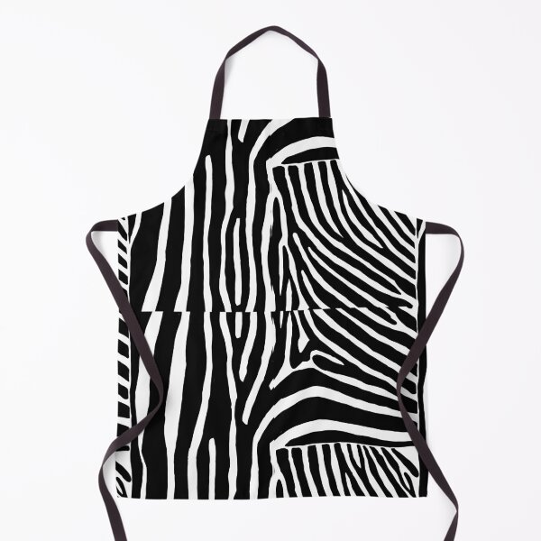 Item preview, Hand drawn black and white zebra stripes designed and sold by Anne Londez Studio.