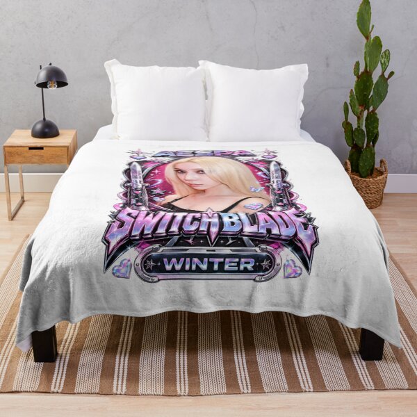 Item preview, Winter aespa Switchblade Baddas Sticker Art designed and sold by Valereekmerch.