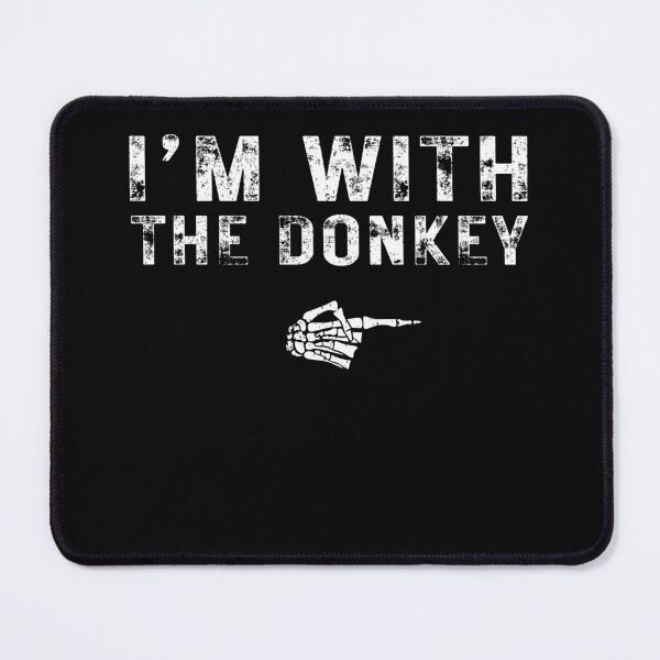 Item preview, I'm With The DONKEY Matching Couple Halloween designed and sold by mdmahabubur.