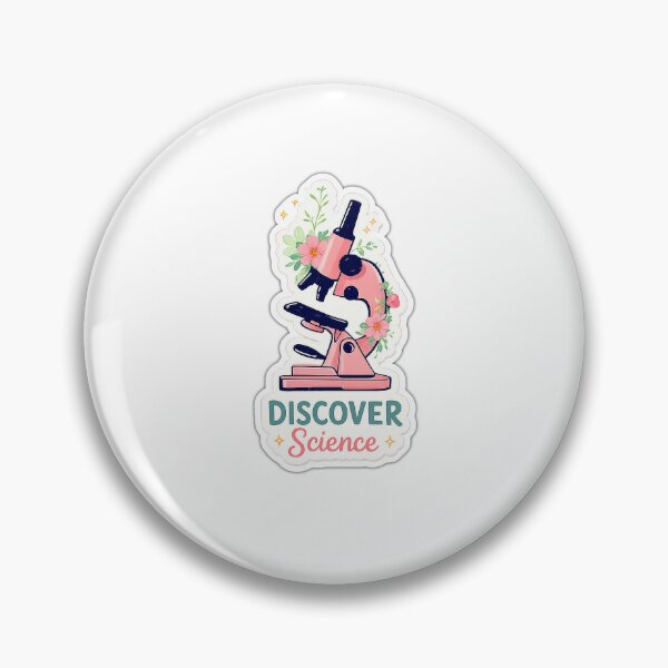 Item preview, Discover Science – Floral Microscope Art for STEM Lovers designed and sold by Sheenkhan.