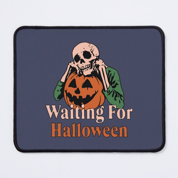 Item preview, Halloween Skeleton Pumpkin Waiting For Halloween designed and sold by Oniyasha.