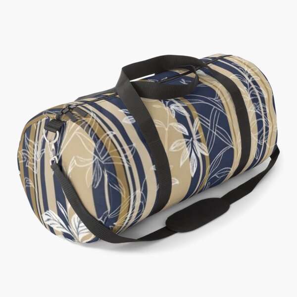 Item preview, Modern Japanese Kimono Stripe with Elegant Floral Line Art Pattern designed and sold by Kokeshidreams.