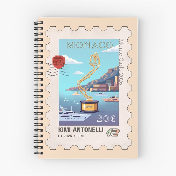 Item preview, F1 MONACO GP MONTE CARLO 2026 Stamp - Winner Kimi designed and sold by Pink Polar F1.