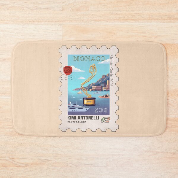 Item preview, F1 MONACO GP MONTE CARLO 2026 Stamp - Winner Kimi designed and sold by Pink Polar F1.