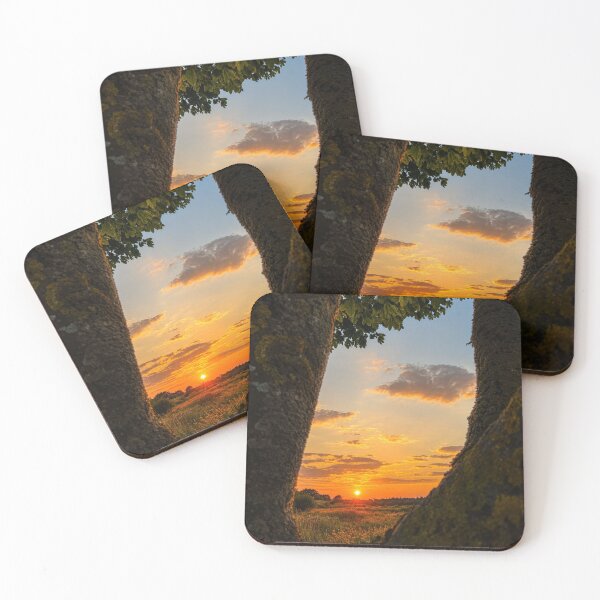 Item preview, Golden hour through the trees designed and sold by Astute-Artio-Photography.