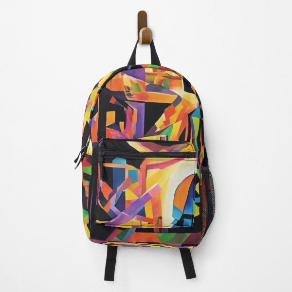 Item preview, Kandinsky-inspired Geometric Light Figure – Abstract Color Glow designed and sold by FotoworldEdel.