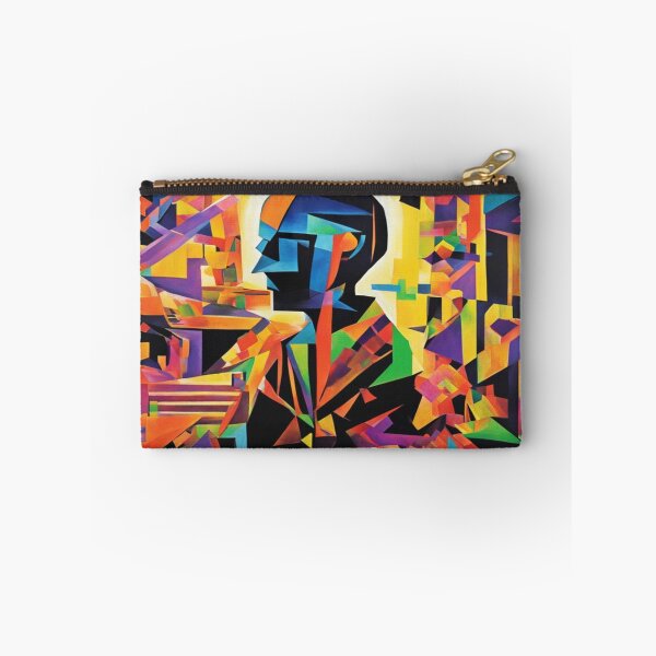 Item preview, Kandinsky-inspired Geometric Light Figure – Abstract Color Glow designed and sold by FotoworldEdel.
