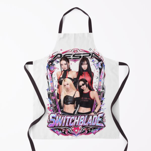Item preview, aespa Full Group Switchblade Song Heavy Chrome Concept Fan Art designed and sold by Valereekmerch.
