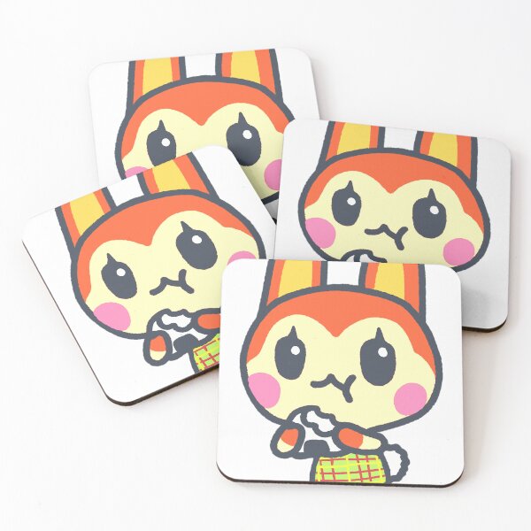 Item preview, Cute Orange Bunny in a Colorful Plaid   designed and sold by Charlenaud.