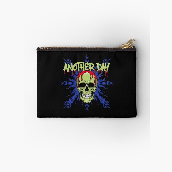 Item preview, Another Day Dripping Green Skull Punk Art designed and sold by Enea Kelo.