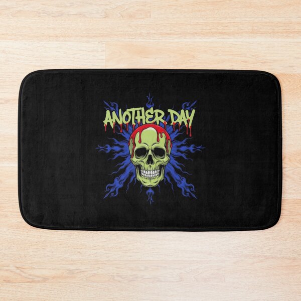 Item preview, Another Day Dripping Green Skull Punk Art designed and sold by Enea Kelo.